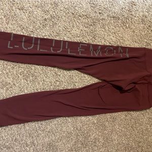 Lululemon align high rise leggings size 6/8 (med fit)
